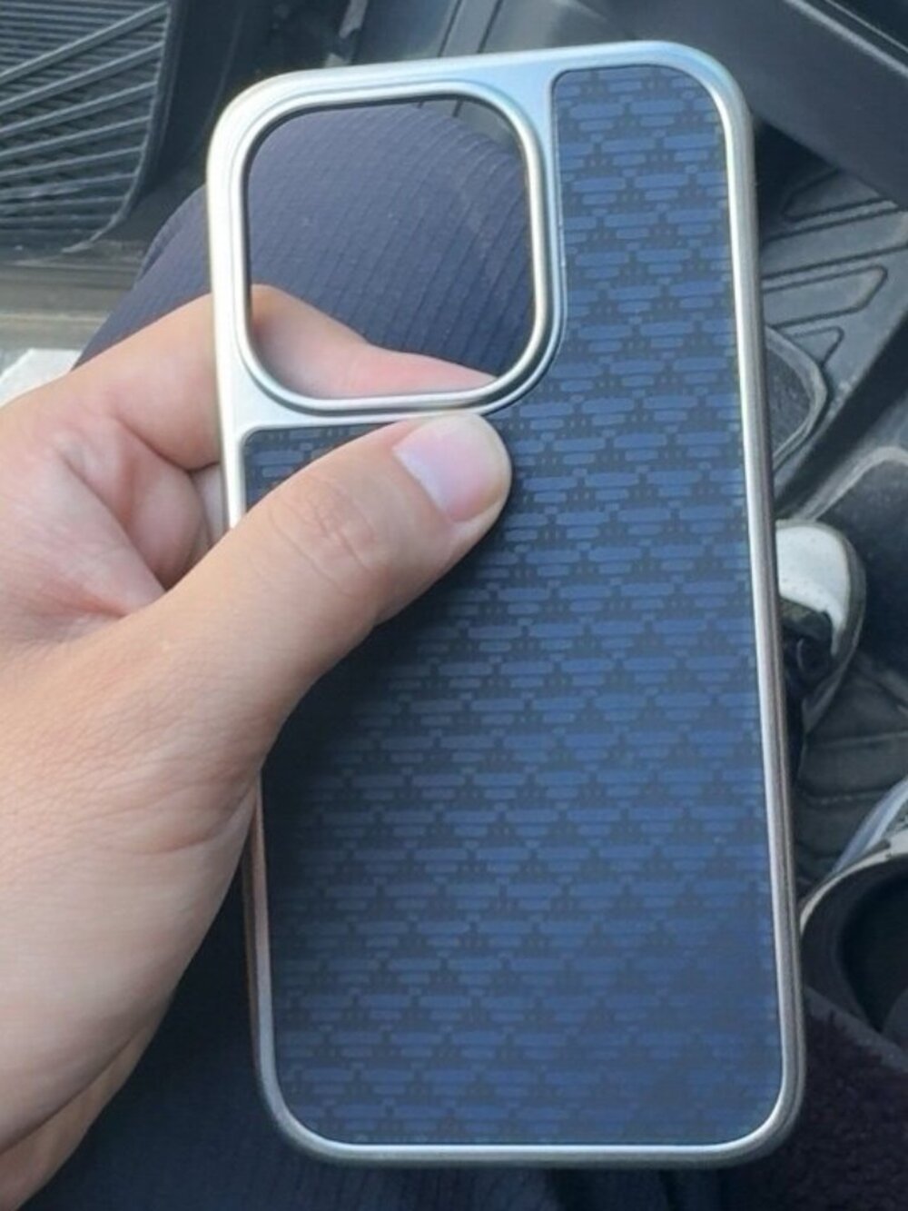 Vintage Carbon Fiber Case for iPhone